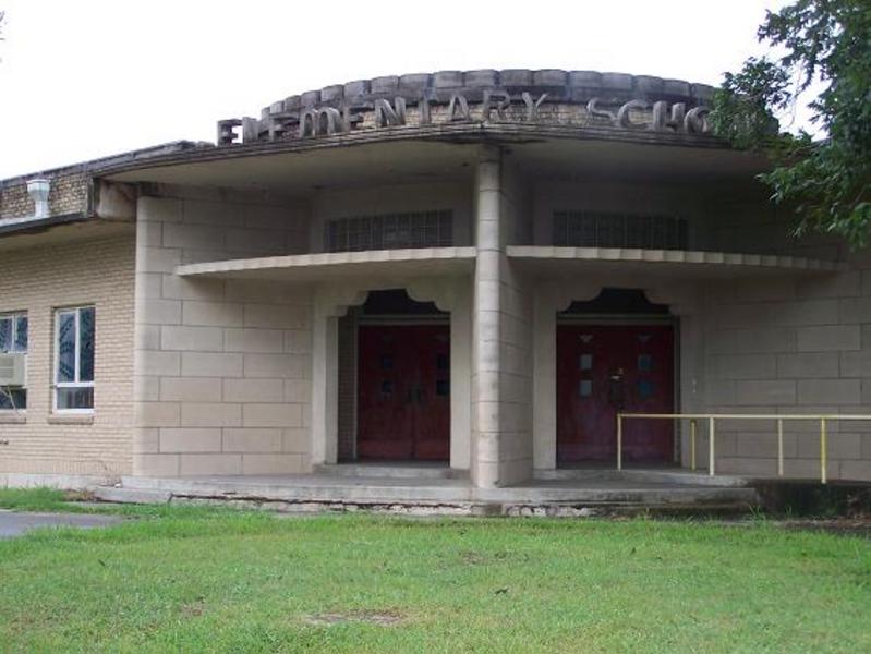 Abandoned Elementary School Premont Texas